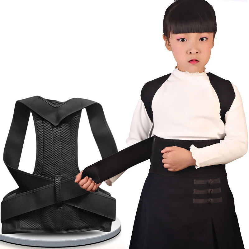 

Shoulder Orthopedic Posture Corrector Spine Humpback Belt Upper Back Brace Support Corset For Kid Children Girl Boy Student