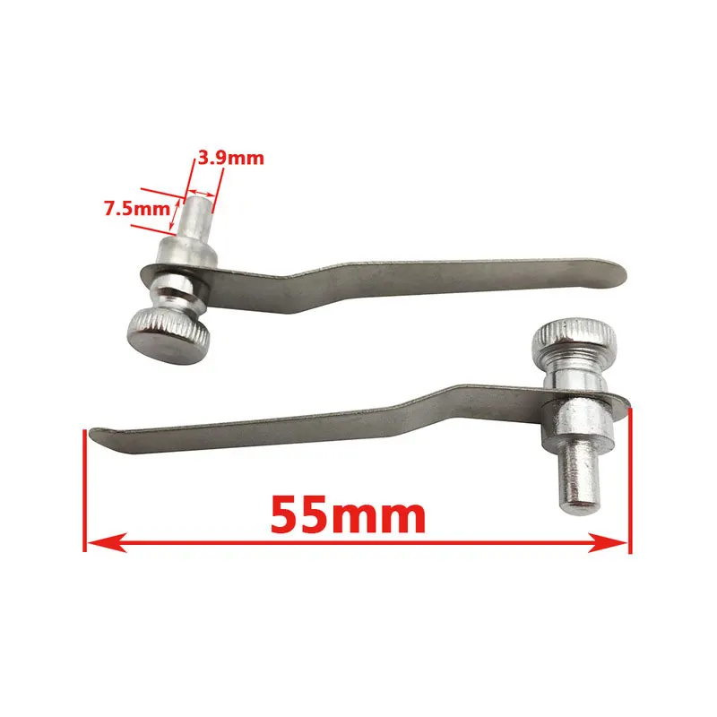 Details about   2PCS Stereo Biological Microscope Stage Clip Tablet Slide Fixed Pressure Clamp 
