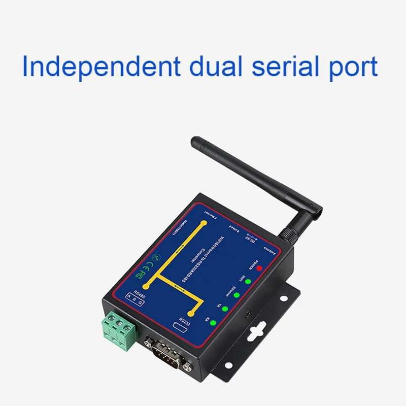  Rs232 Rs485 To Wifi Converter Serial To Ethernet Interface Module Support Tcp/Udp/Ip P2P-Hot