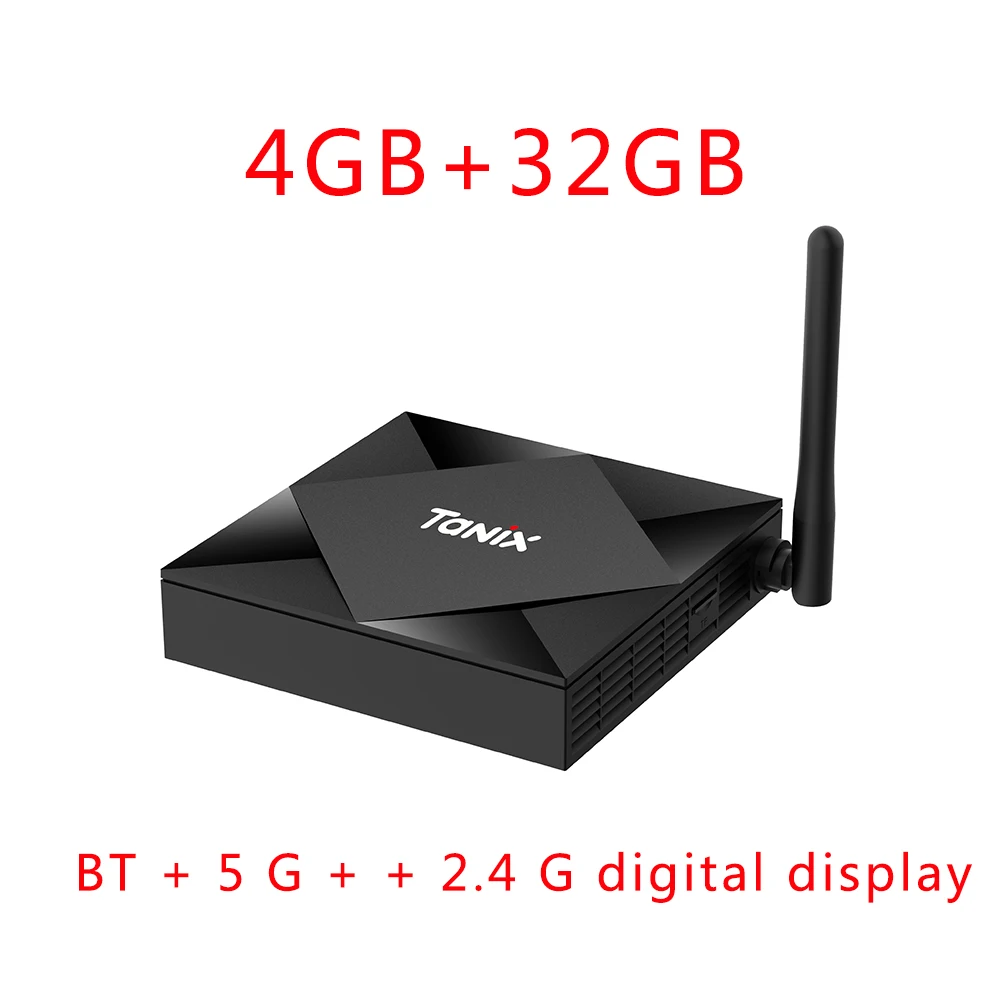 XGODY TX6S smart tv box Android 10,0 Allwinner H616 64 bit 4GB 64GB WiFi Поддержка 8k* 4K h. 265 bluetooth клавиатура с подсветкой - Цвет: 4GB 32GB