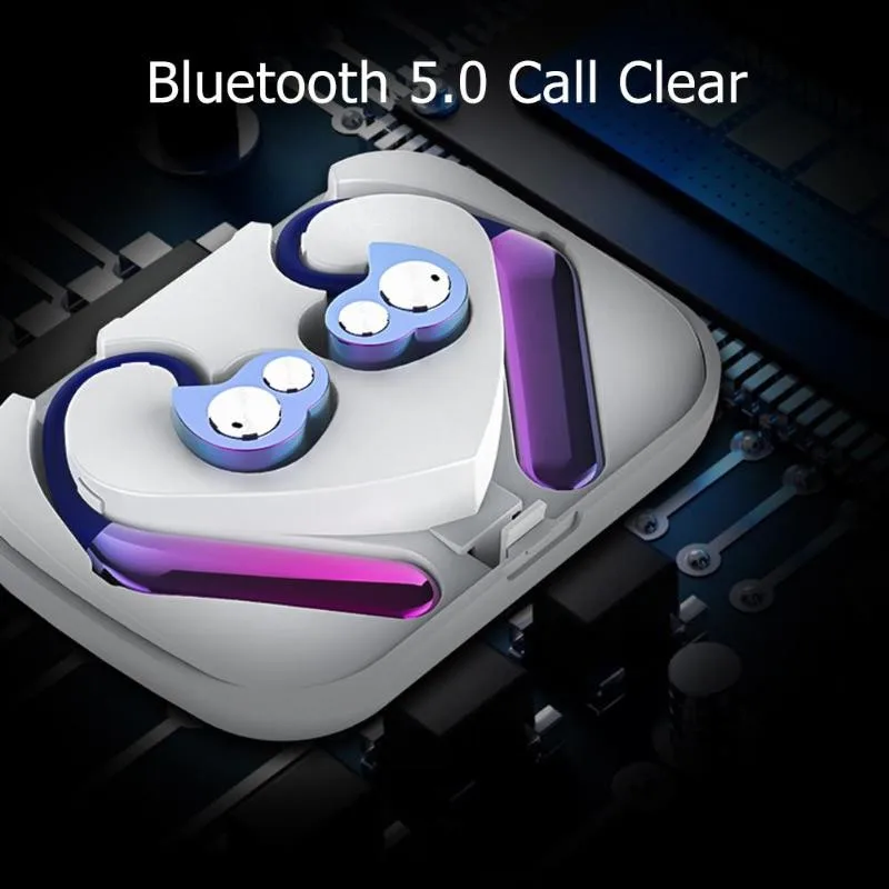 X6 TWS Bluetooth наушники с двойной движущейся катушкой IPX7 водонепроницаемый Заушник с микрофоном True willess Mini HIFI наушники для Android IPhone