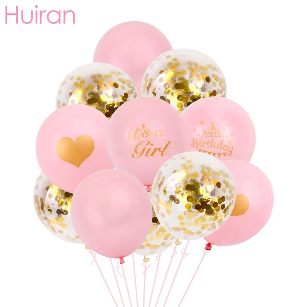 HUIRAN это Для мальчиков и девочек Baby Shower крещение Декор Bautizo, платье для дня рождения Декор предметы для вечеринки, сувениры Babyshower