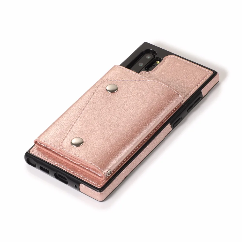 Роскошный кожаный чехол-кошелек в стиле ретро для samsung galaxy note10 pro s8 s9 s10 plus note8 note9 A20 A50 A70 s7edg