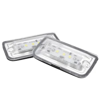 

2pcs Car LED License Plate Lights White For Mercedes-Benz C W203 CLK W209 R230