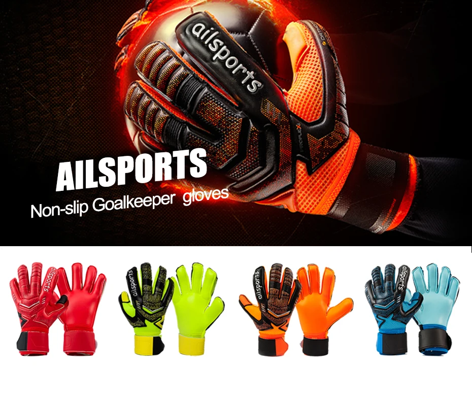 Guantes de Portero Guantes de Portero de Fútbol Protección de Dedos Premium  - verde 8 ACTIVE Biensenido a ACTIVE