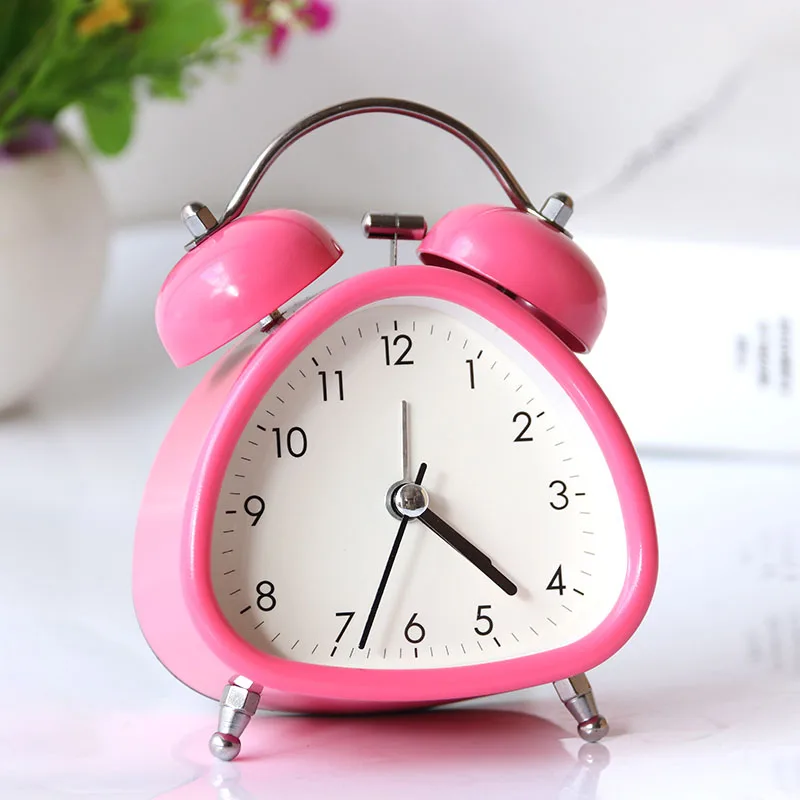 Style C Wake Up цифровой тихий будильник милый детский будильник для студентов Настольный простой механизм восхода солнца Mesa De Dulces QLA044 - Цвет: Style C