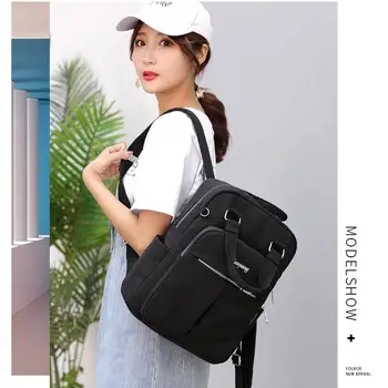 

Fashion Nylon USB Charging Both Shoulders Outdoor Sports Laptop Backpacks Travel Backpack Teenagers Hiking Leisure Backpack