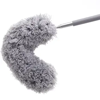 

Feather Duster Extension Pole Extra Long Telescopic Dusters Bendable Head Cleaning Cobweb Duster Ceiling Fan Car Wash