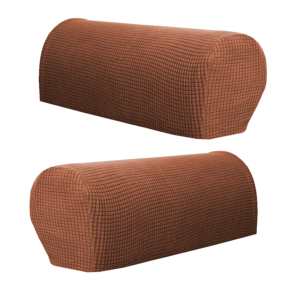 Set Of 2 Sofa Armrest Cover Stretch Fabric For Couches Armchairs Recliners Home Bar Club Set Of 2 Sofa Armrest Cover Stretch Fabric For Couches Armchairs Recliners Home Bar Club