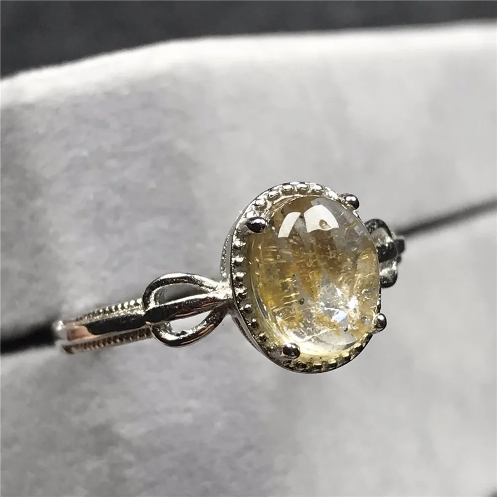Gold Rutilated Quartz Ring (14)