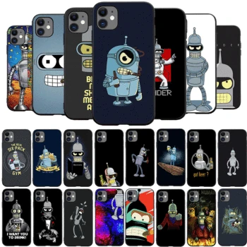 

Desxz Popular Popular Bender Bending Rodriguez Soft Phone Case For iphone 11 Pro Max 2019 X 6 6s 7 7Plus 8 8 plus XS Max XR