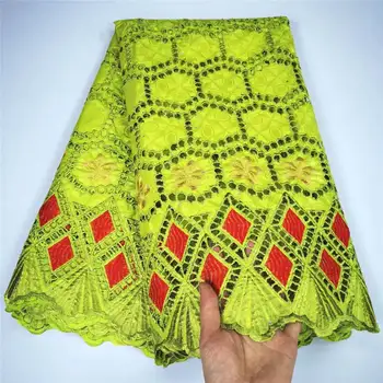 

Latets african bazin riche fabric african lace fabric wedding 5yards swiss lace fabric for dress cotton bazin brode ! LY90318