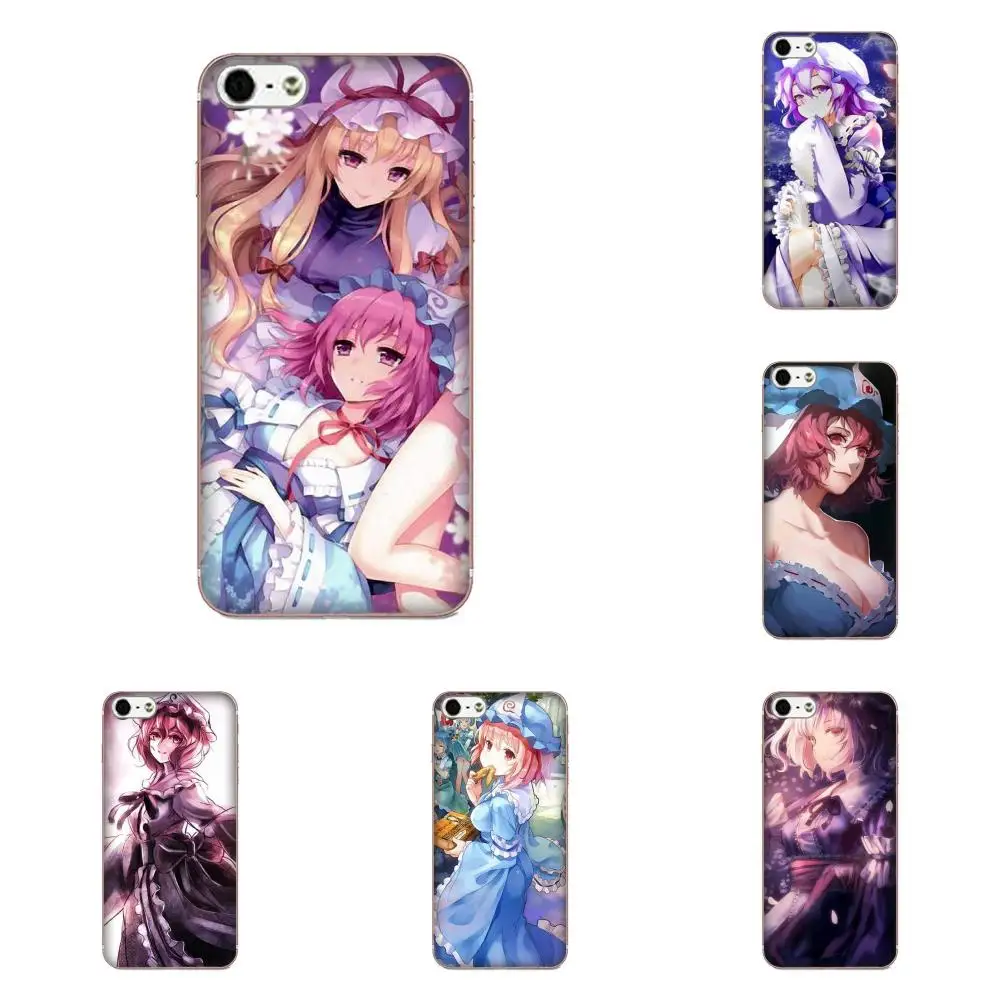 Мягкие чехлы для сотовых телефонов из ТПУ Apple iPhone 4 4S 5 5C 5S SE SE2 6 6S 7 8 11 Plus Pro X XS Max XR Touhou