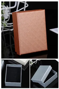 

Jewelry Wedding Gift Engagement Organizer Holder Storage Display Rings Box Multiple Color Fashion Rectangular Box For Jewelry