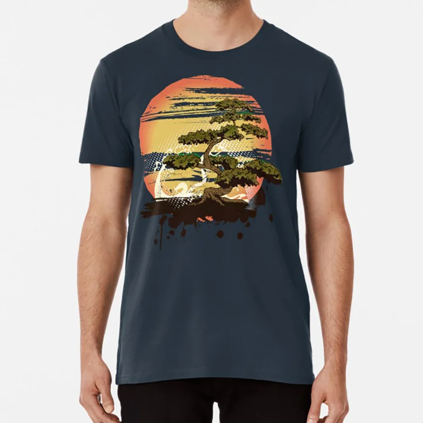 Bonsai Tree Karate Dojo футболка японский бонсай каратэ боевое искусство классный дизайн
