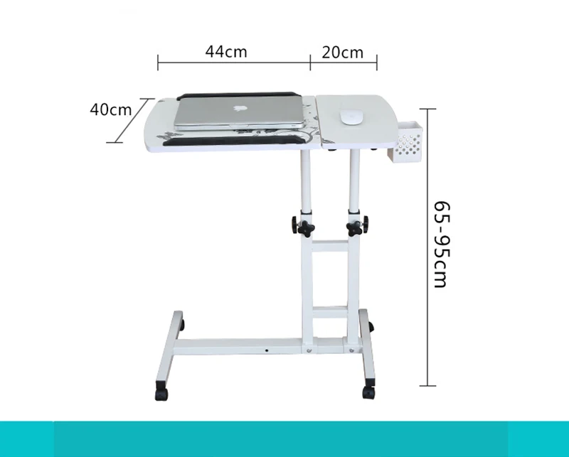  Foldable Computer Table Adjustable Portable Laptop Desk Rotate Laptop Bed Table Can be Lifted Stand