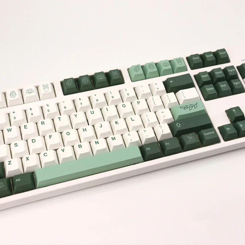 Gmk Botanical Keycaps Keycap Teclado Mecânico Perfil Cereja Interruptor mx Pbt Dye-sublimação 143 Chaves - Imagem 5
