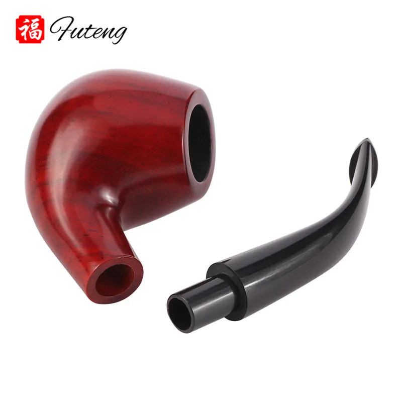 Smoking Pipe Set Accessories 9MM Filter Red Sandalwood