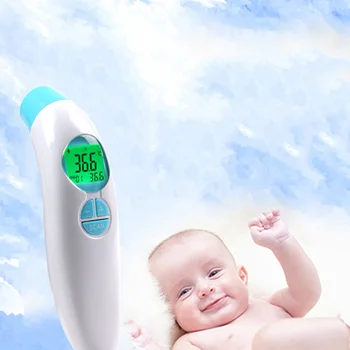 

LCD Digital Infrared Thermometer Forehead Ear Adult Infant Fever Measurement
