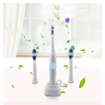 

Electric Toothbrush Sound Wave Rechargeable Top Quality Washable Smart Chip Toothbrush Head Replaceable Whitening Toothbrush