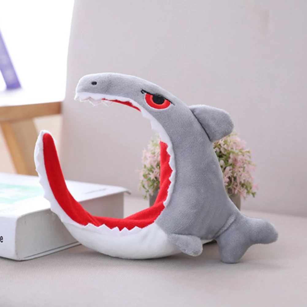 Cute Shark Dinosaur Animal Plush Stuffed Hair Hoop Headband Headwear Photo Props Novelty funny Plush Headband Plush accessories