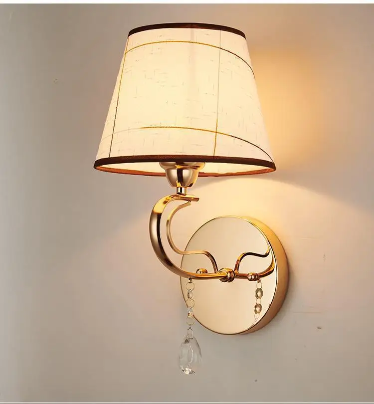 Deco бра туалетный столик Tete De Lit зеркало кристалл аппликация Murale светильник Aplique Luz сравнению спальня Wandlamp настенный светильник