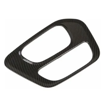 

Carbon Fiber Style Gear Shift Panel Cover Trim Decor For Dodge Challenger 15+