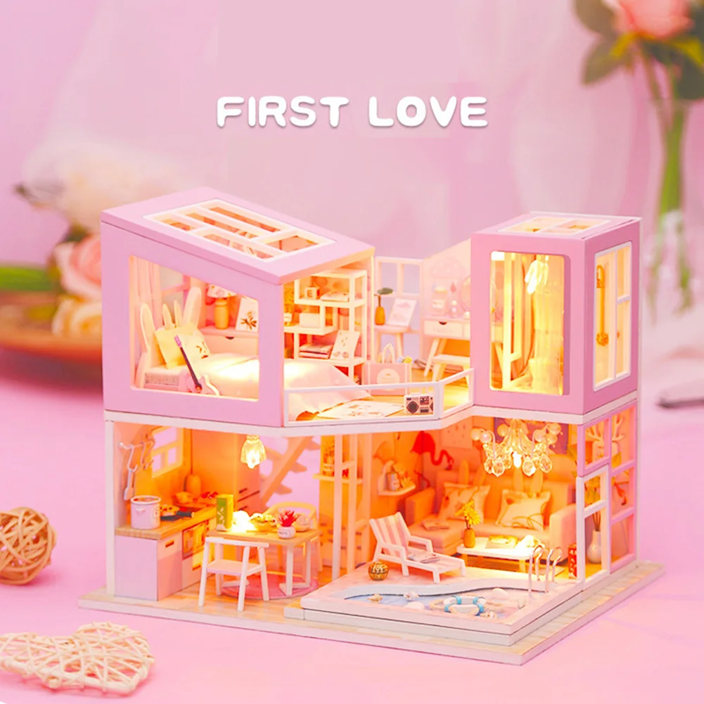 First Sight DIY Miniature 3D Dollhouse Kit