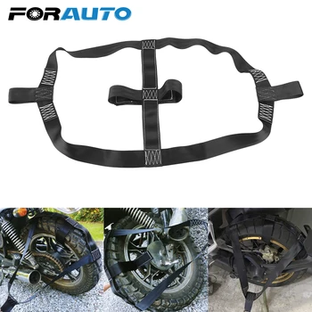 

Motorcycle Rear Wheel Fixing Fastening Webbing Belt Strap Universal Motorbike Transportation Tie-Down Safe Moto Accessories