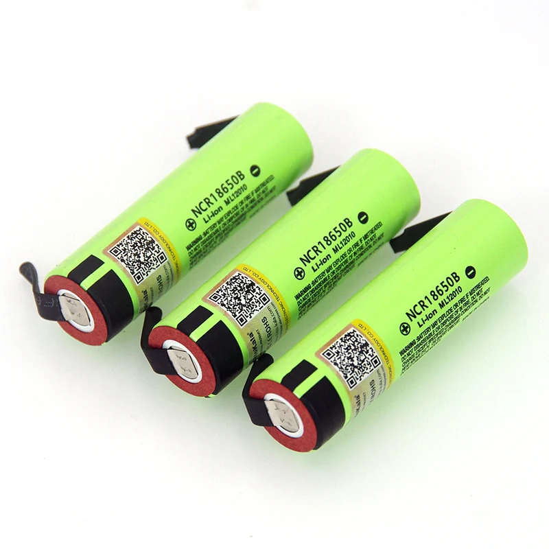 6-30 шт Liitokala новая Оригинальная NCR18650B 3,7 V 3400mAh 18650 перезаряжаемая литиевая батарея для батареи+ Сделай Сам никелевая деталь