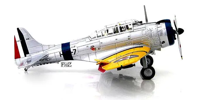Хобби Мастер США SBD-1 VMB-2 Буно 1616 1/72 литье под давлением модель самолета