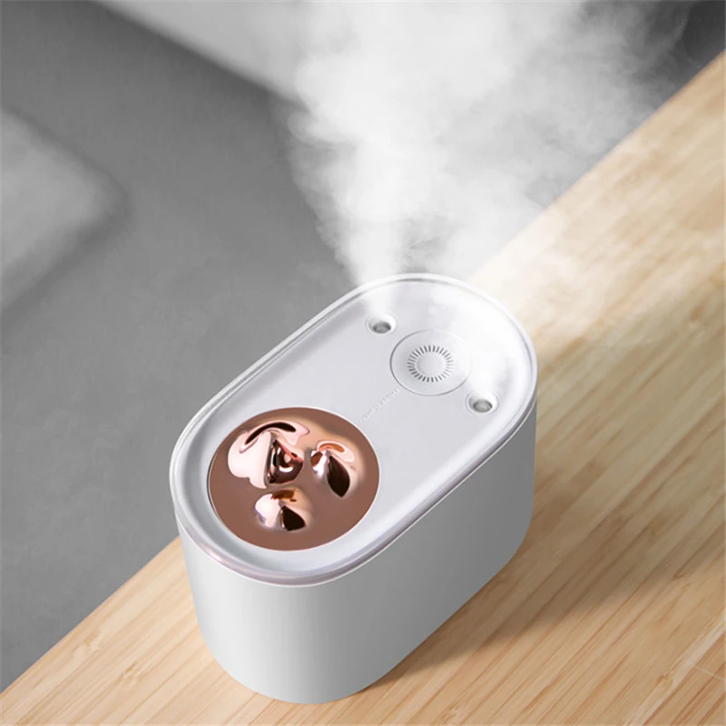 

1000ML Aroma Essential Oil Diffuser USB Ultrasonic Air Humidifier with 2 Mist Outlet 7 Color LED Light for Home Office H