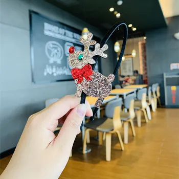 

Christmas Headband Xmas Accessory Elk Boot Tree New Year Hairband Fashion Headwear Hair Accessories