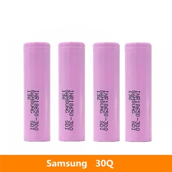 

ALEAIVY 100% Original 30Q 18650 Battery 3000mah Hight Power Discharge li-ion Rechargeable Batteries 30A larger current INR18650