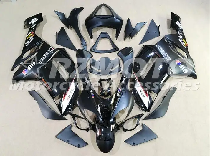 Новый ABS весь мотоцикл обтекатели комплект подходит для Kawasaki Ninja ZX-6R 636 zx6r 2007 2008 07 08