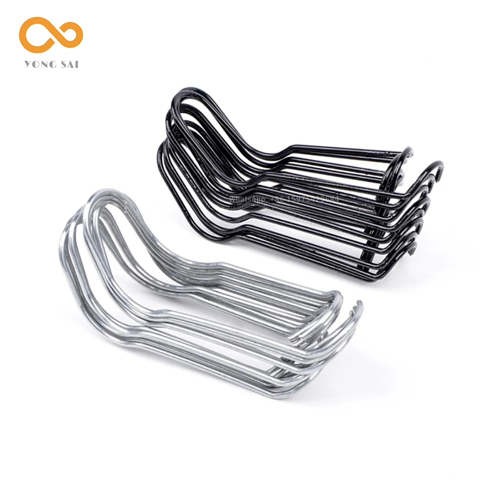 Connecteur de serrage en acier pour cages de plantes, support de tuyau de  serre de jardin, pince à fil à ressort, 10 pièces - AliExpress