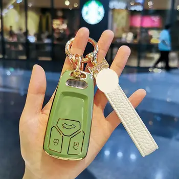 Custodia/cover per Chiave/telecomando TPU per Audi A4 B9 A5 A6 8S 8W Q5 Q7 4M S4 S5 S7 TT TTS TFSI RS Protector accessori