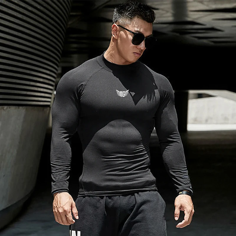 Compression shirt bodybuilding Clearance