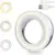 Selfie Light Ring Lights Led Circle Mini Light Clamp for Phones, Перезаряжаемый Клип-on Makeup Fill Light Laptop Camera Video