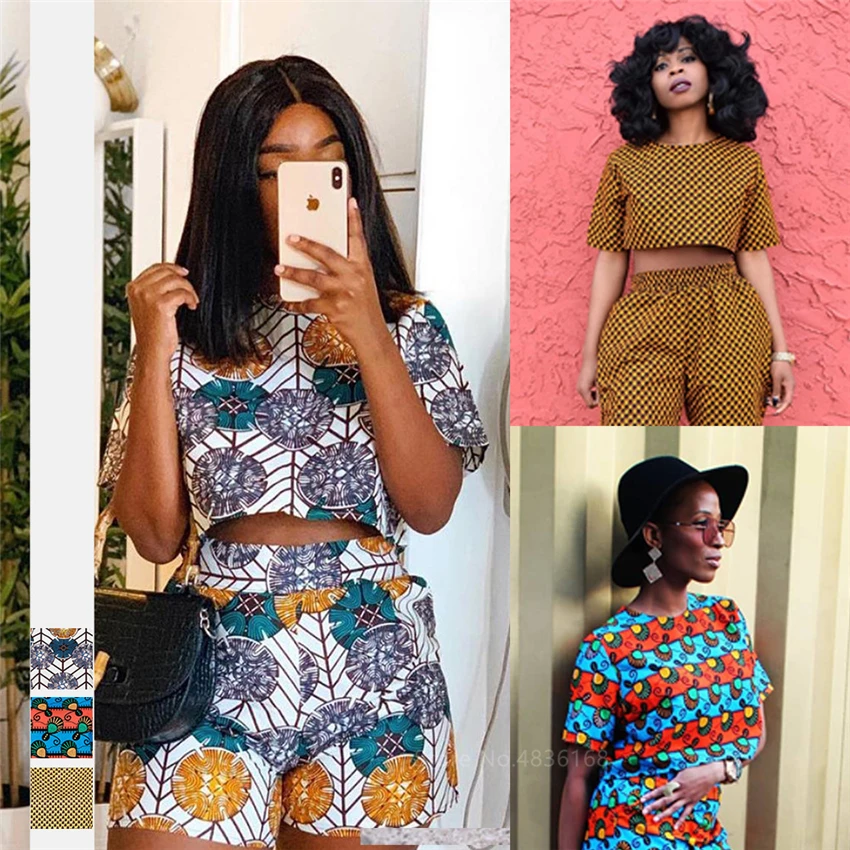 Одежда в африканском стиле с дашиками Модная женская одежда Платья для женщин