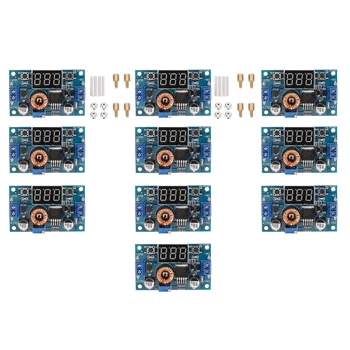 

XL4015 5A High Power 75W DC-DC Adjustable Step-Down Module+LED Voltmeter Power Supply Module