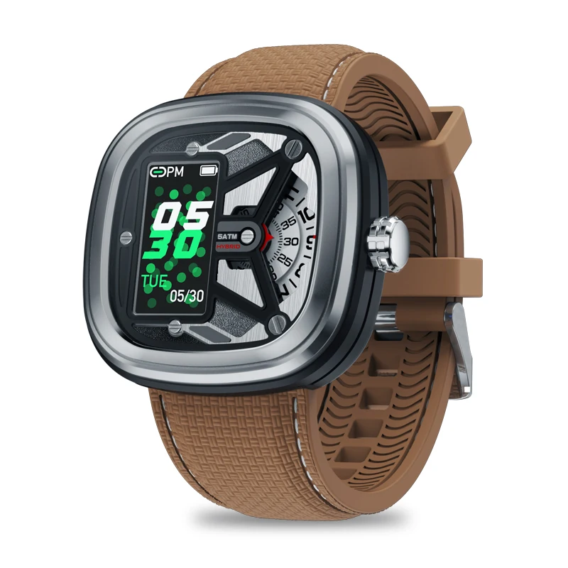 Watch Hybrid2 Newest Sports Smart Bracelet Fitness Tracker Heart Rate Blood Pressure Monitor Waterproof Bluetooth Health Watch