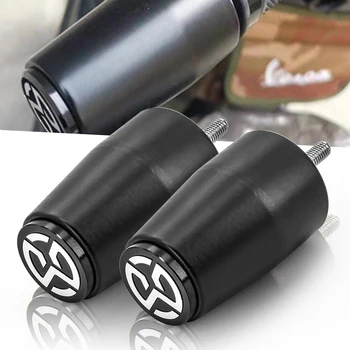 

Motorcycle CNC Hand Grips Handle Bar End Cap Plugs Slider for VESPA GTS Sprint Primavera LT LX GT GTS GTV 125 150 200 250 300