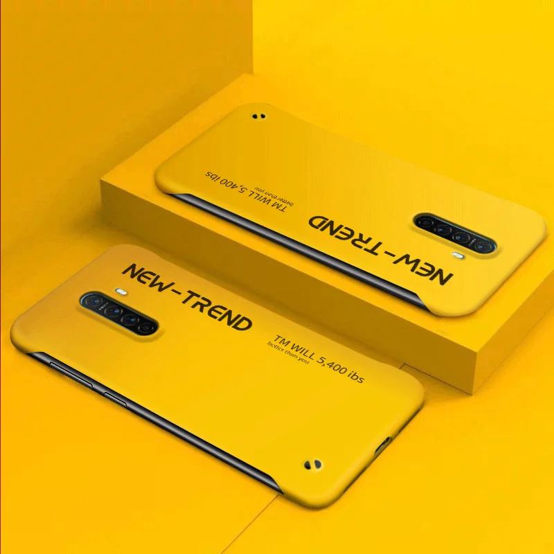 Жесткий пластиковый чехол для oppo reno 2 z 10x zoom ace 3 pro k3 k5 find x2 realme x F9 A8 A9 A9X A11X R15 17