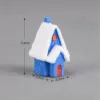 1 PC Happy New Year Micro Cute House Ornaments For Christmas Home Decoration Colorful Candy Villa Party Adorment Free Shipping ► Photo 2/5