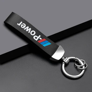 

1pcs Car Fashion M Power Badge Emblem Metal Keyring Keychain Key Chain For BMW E46 E39 E60 F30 E90 F10 E36 X5 E30 E34 Key Case