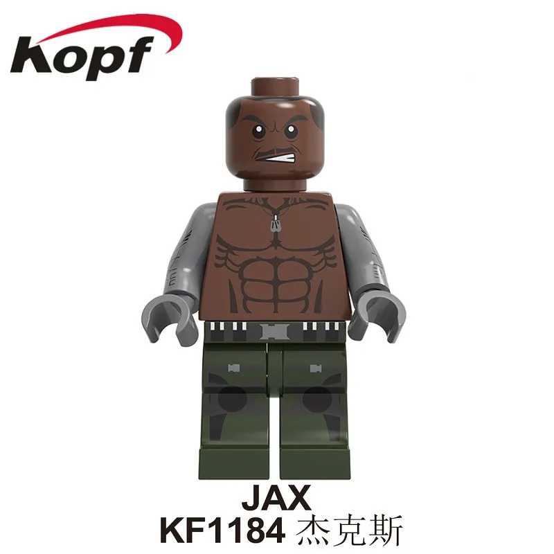 KF1184 50Pcs No Box KF6102 50 шт. строительные блоки Mortal Kombat Sub-Zero Джони Кейдж Горо Шао Кан Лао Лю Кан фигурки Кирпичи игрушки для детей - Цвет: KF1184 50Pcs No Box