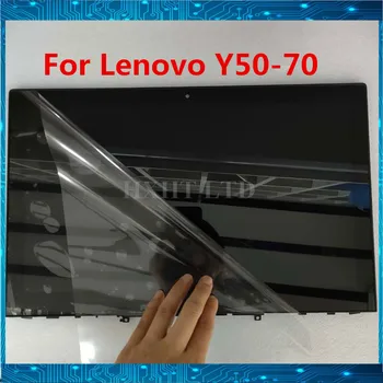 

original For Lenovo IdeaPad Y50 Y50-70 Laptop 15.6" Full LCD Screen Touch Panel Digitizer Assembly LP156WF4 1920*1080 Tested