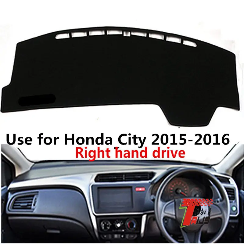 Taijs правым приборной панели автомобиля Обложка для HONDA City- против трещин предупреждения высокое качество хит моды классика