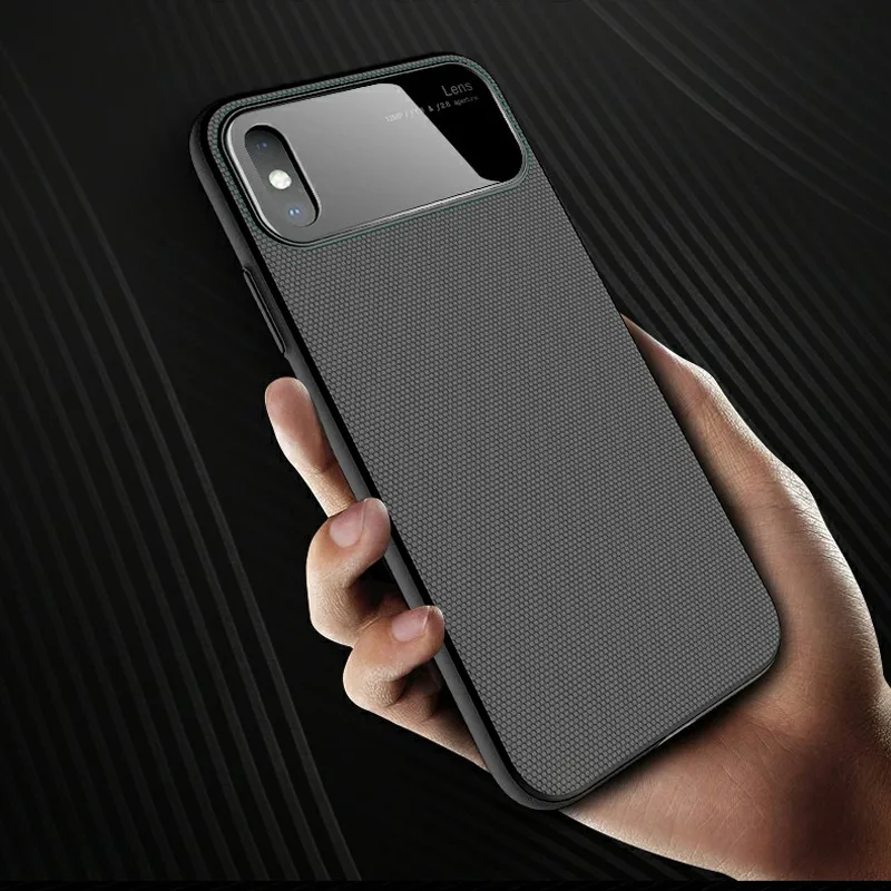 

All-Inclusive Protection For iPhone XS Phone Cover Nano-Explosion-Proof Glass For 10 XR Max Cases Anti-Fingerprint Non-Slip Case